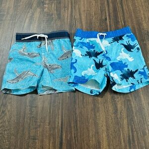Old Navy & Gymboree swim shorts for boys